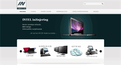 Desktop Screenshot of intel-inzinjering.hr
